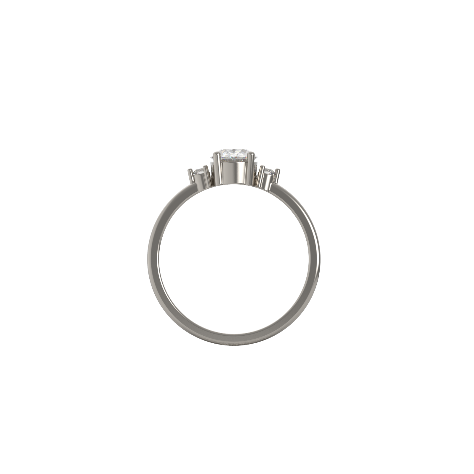 Oval Engagement Ring