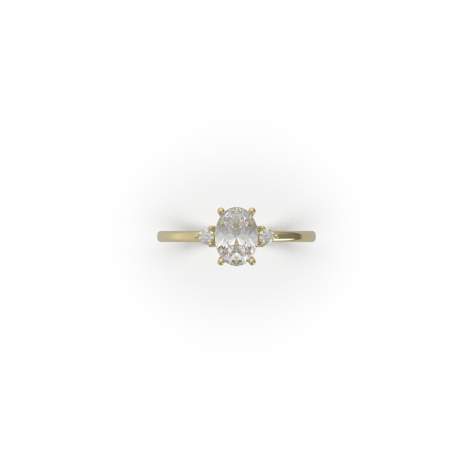Oval Engagement Ring