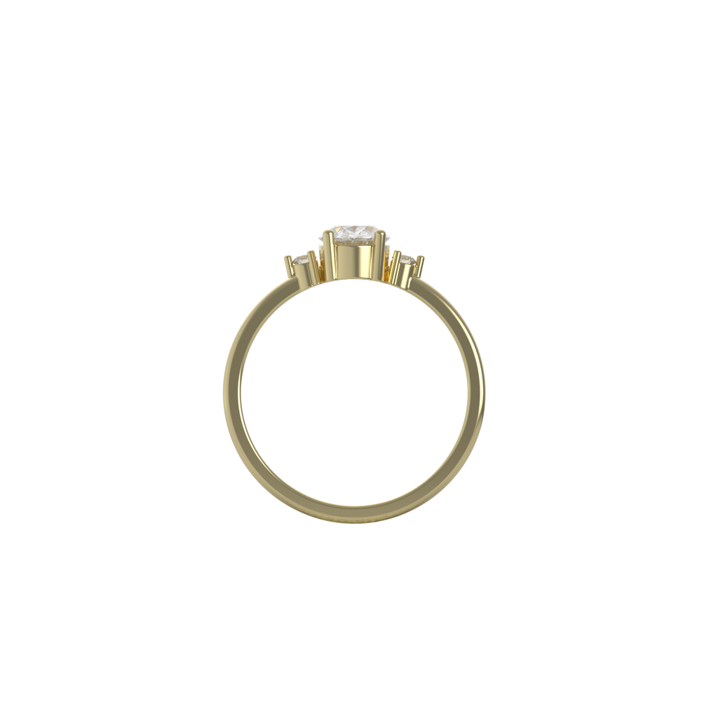 Oval Engagement Ring