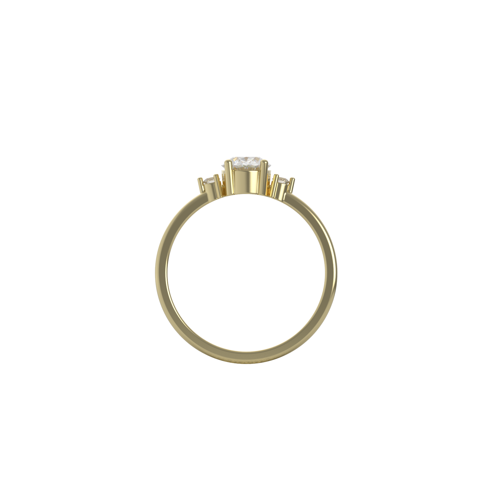 Oval Engagement Ring