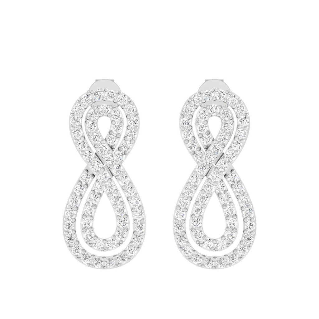 Infinity Drop Earrings