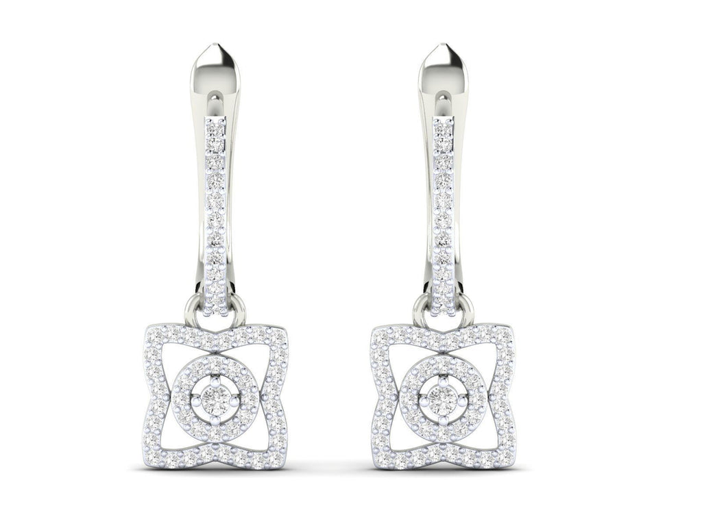 Floral Drop Earrings