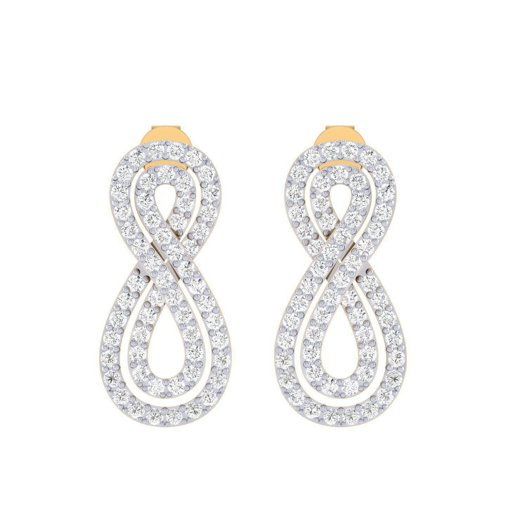 Infinity Drop Earrings