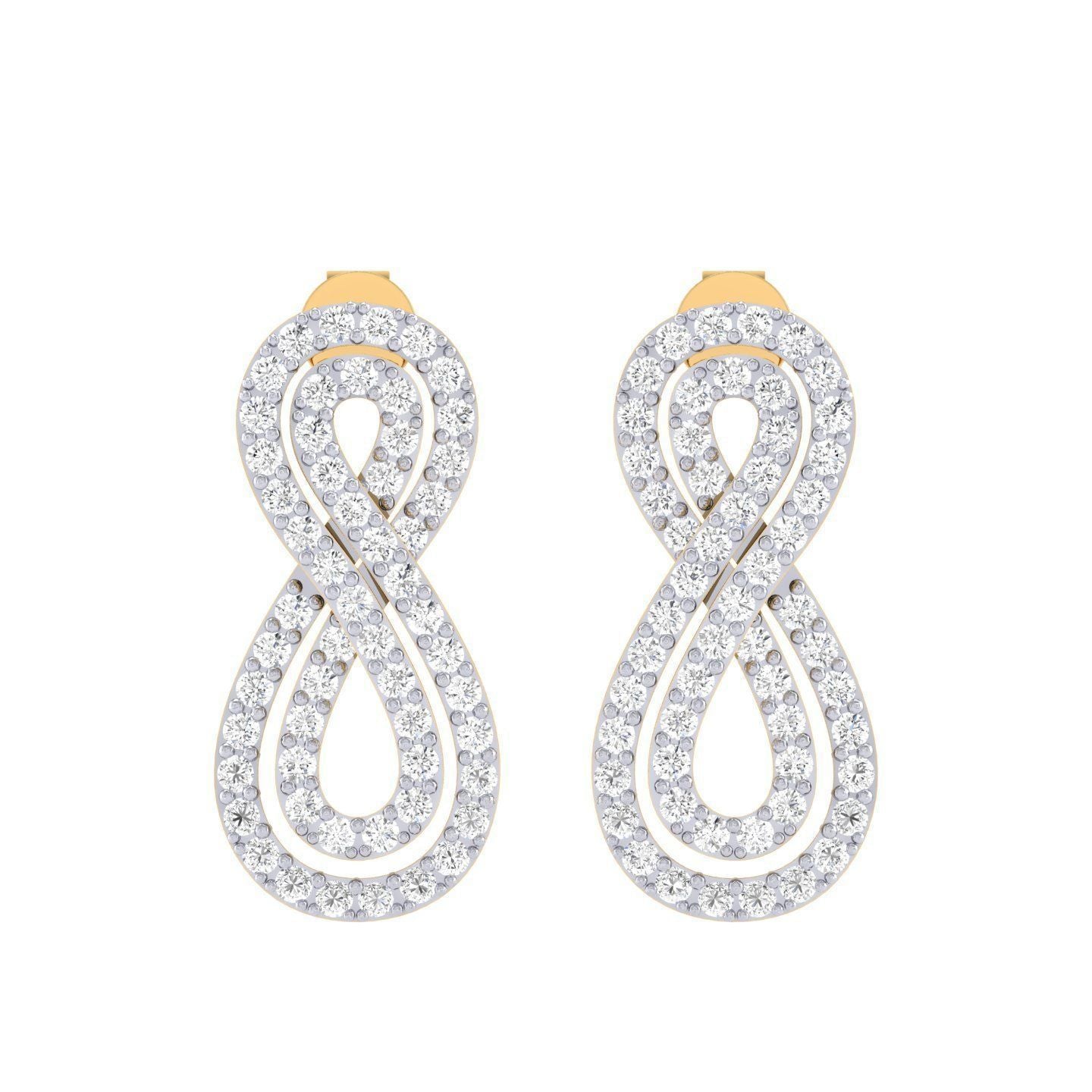 Infinity Drop Earrings